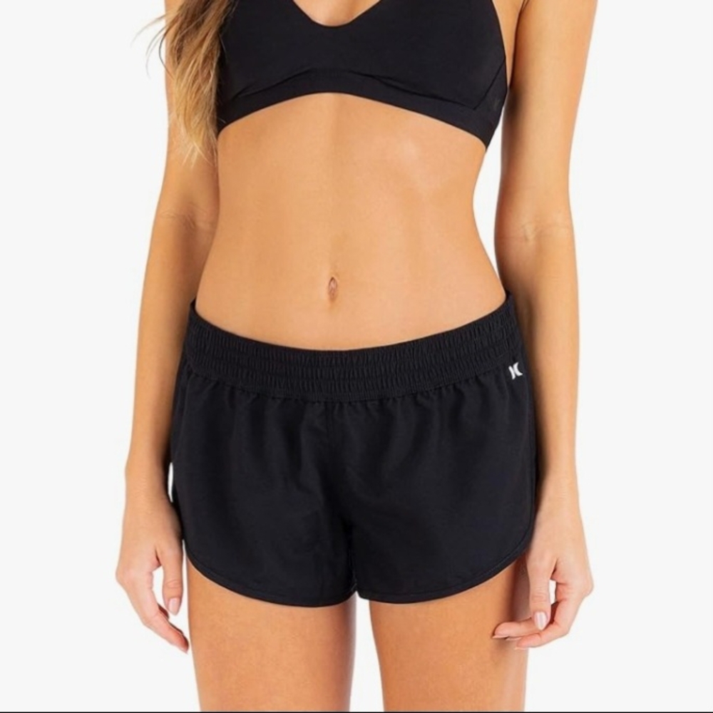 Hurley Black Athletic Shorts